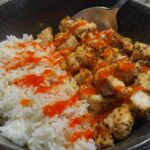 easy chicken rice bowl