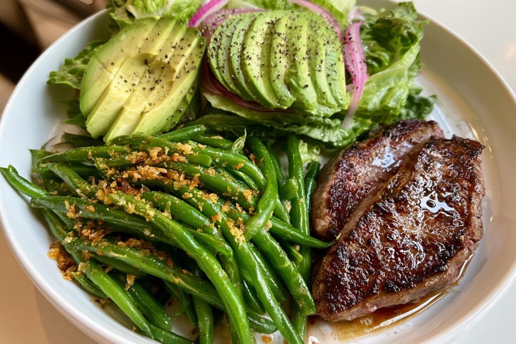 Steak and Green Beans